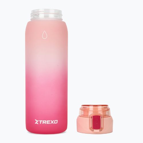 Bidon XTREXO Haust 1000 ml różowy