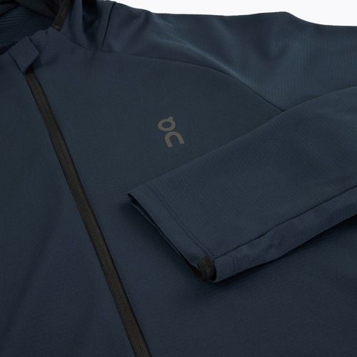 Bluza do biegania damska On Climate Zip Hoodie navy
