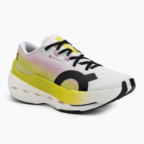 Buty do biegania damskie On Cloudboom Max lime/raspberry