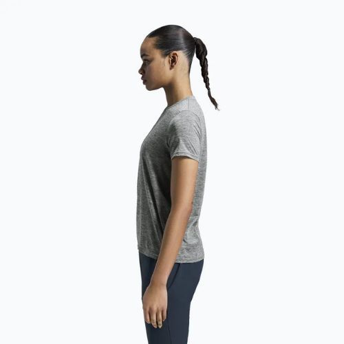Koszulka do biegania damska On Core-T heather gray