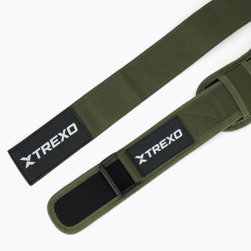 Pas do podnoszenia ciężarów XTREXO neoprenowy zielony