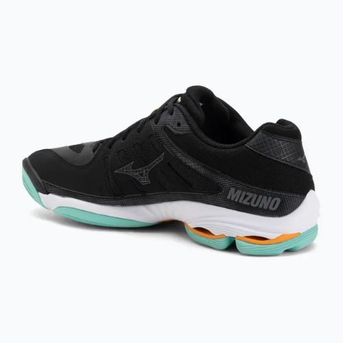 Buty do siatkówki Mizuno Wave Voltage 2 black/tangelo/ice green