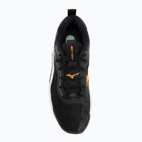 Buty do piłki ręcznej Mizuno Wave Stealth Neo 2 black/tangelo/ice green