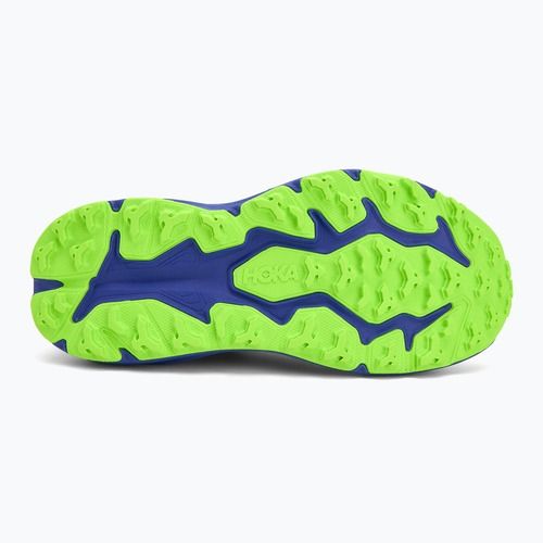Buty do biegania dziecięce HOKA Speedgoat 6 night sky/neon lime
