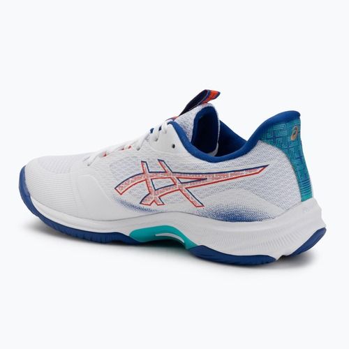 Buty męskie ASICS Netburner Ballistic FF 4 white/asics blue