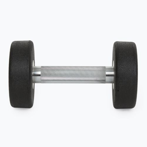 Hantel żeliwny gumowany XTREXO Pro 6 kg czarny