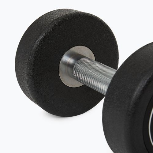 Hantel żeliwny gumowany XTREXO Pro 8 kg czarny