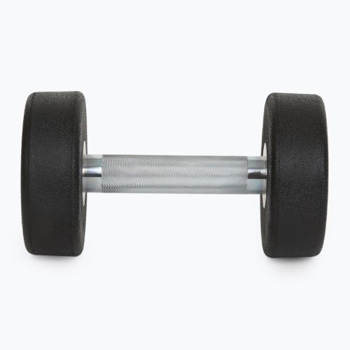 Hantel żeliwny gumowany XTREXO Pro 8 kg czarny
