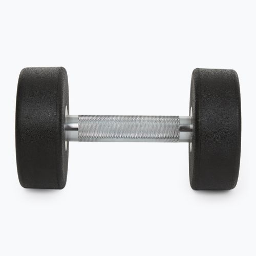 Hantel żeliwny gumowany XTREXO Pro 10 kg czarny