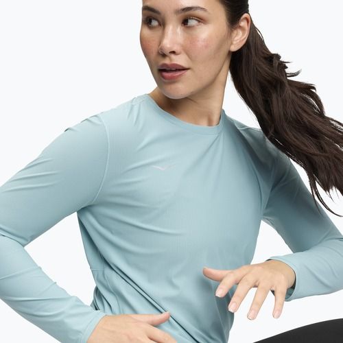 Koszulka do biegania damska HOKA Airolite 2.0 raindrop