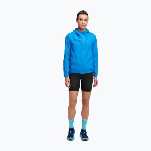 Kurtka do biegania damska HOKA Skybreeze Waterproof GTX hoka blue