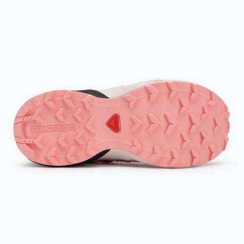 Buty do biegania dziecięce Salomon Speedcross Waterproof grisaille/hushed violet/rouge red