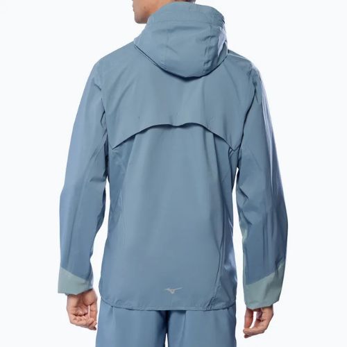 Kurtka do biegania męska Mizuno Waterproof 20K ER citadel