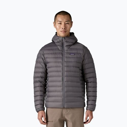 Kurtka puchowa męska Patagonia Down Sweater Hoody forge grey w/forge grey