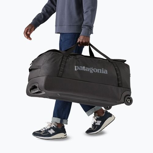 Torba podróżna Patagonia Black Hole Wheeled Duffel 100 l black/black