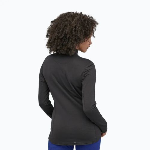 Bluza damska Patagonia Cap Termal Weight Zip Neck black