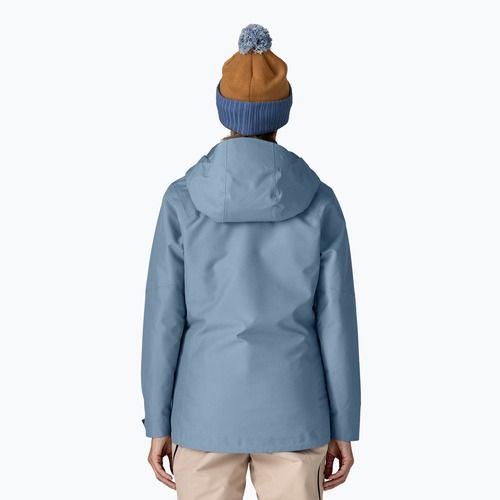 Kurtka narciarska damska Patagonia Insulated Powder Town barnacle blue