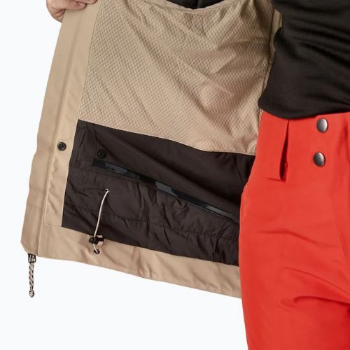 Kurtka narciarska damska Patagonia Insulated Storm Shift oar tan