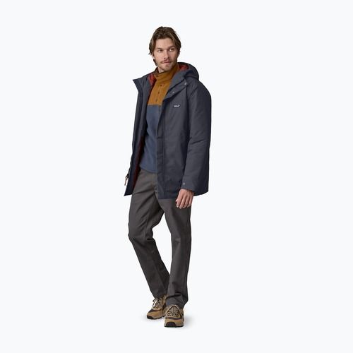 Kurtka ocieplana męska Patagonia Windshadow Parka smolder blue