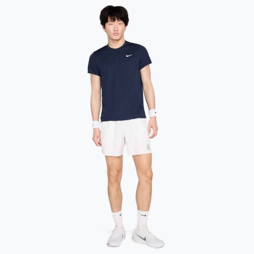 Koszulka tenisowa męska Nike Court Dri-Fit Victory obsidian/white