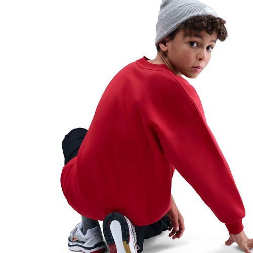 Bluza dziecięca Nike Sportswear Club Fleece university red/white