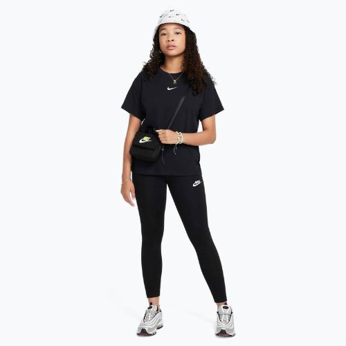 Legginsy dziecięce Nike Sportswear Classic High-Waisted black/white