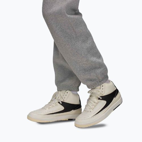 Spodnie damskie Jordan Brooklyn Fleece dark grey heather/white