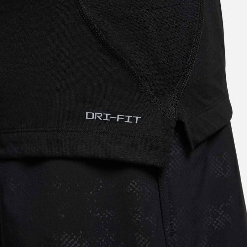 Koszulka treningowa męska Nike Flex Rep Dri-Fit black/white