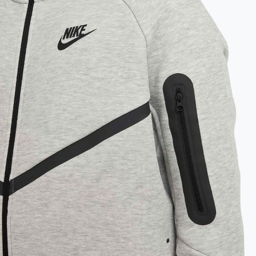 Bluza dziecięca Nike Sportswear Tech Fleece Full-Zip dark grey heather/black/black