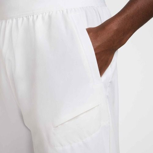 Spodenki tenisowe męskie Nike Court Dri-Fit Advantage 8" white/black