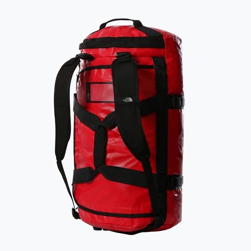 Torba podróżna The North Face Base Camp Duffel M 71 l red/black