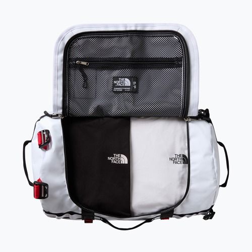 Torba podróżna The North Face Base Camp Duffel S 50 l white/black/elevation red