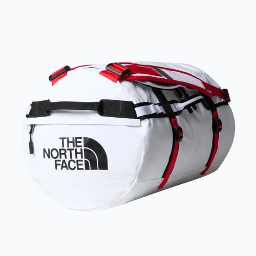 Torba podróżna The North Face Base Camp Duffel S 50 l white/black/elevation red