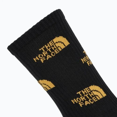 Skarpety The North Face Everyday Crew Logo 2 pary black/summit gold