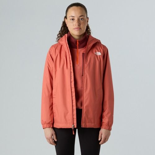 Kurtka przeciwdeszczowa damska The North Face Quest mars dust