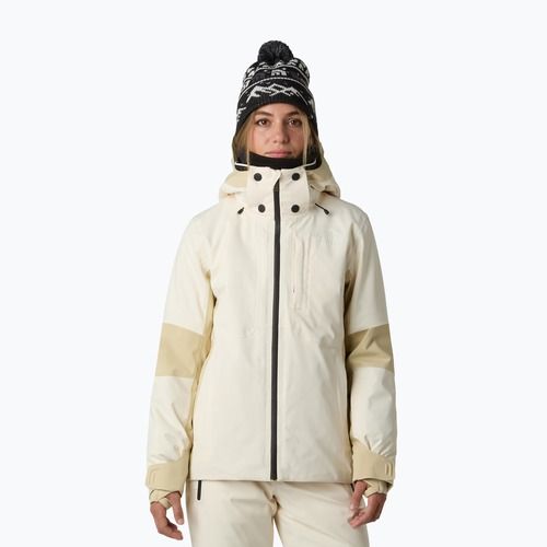 Kurtka narciarska damska The North Face Lenado white dune/gravel