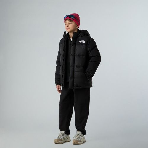 Kurtka puchowa dziecięca The North Face Hmyln Down Short Parka black/black