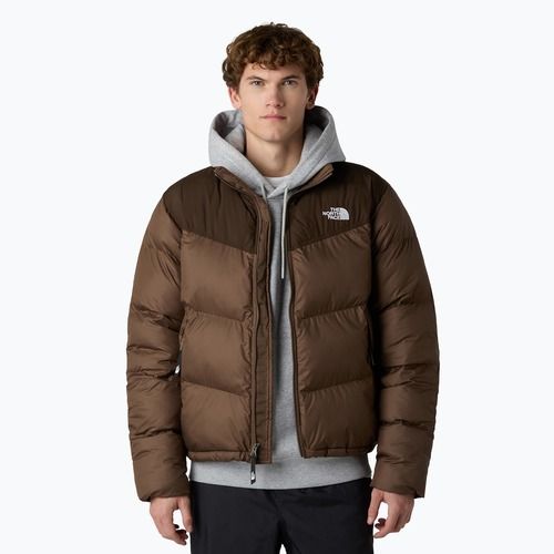 Kurtka ocieplana męska The North Face Saikuru smokey brown/demitasse