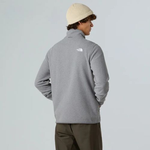 Bluza polarowa męska The North Face Glacier Fleece mid grey heather