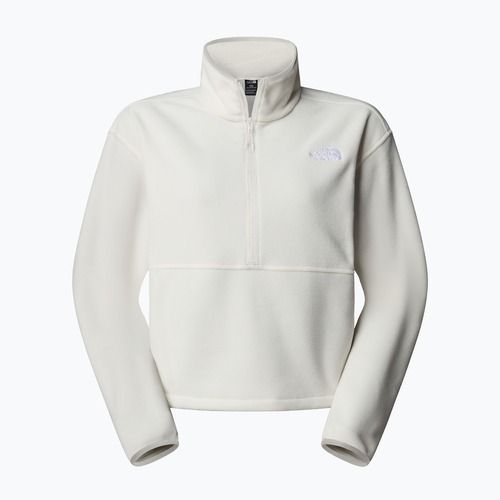 Bluza damska The North Face Glacier Fleece 1/2 Zip Short white dune