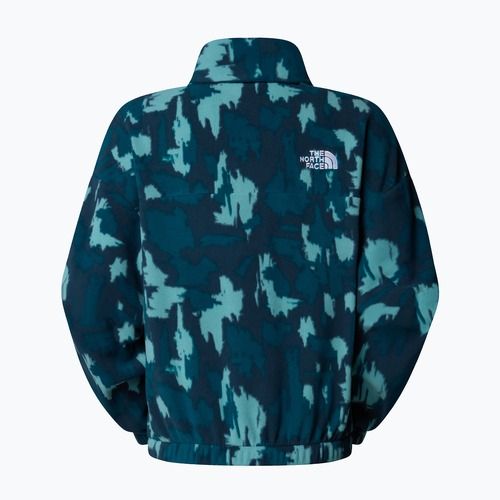 Bluza damska The North Face Mountain Athletics Fleece 1/4 Zip Print deep cypress painted