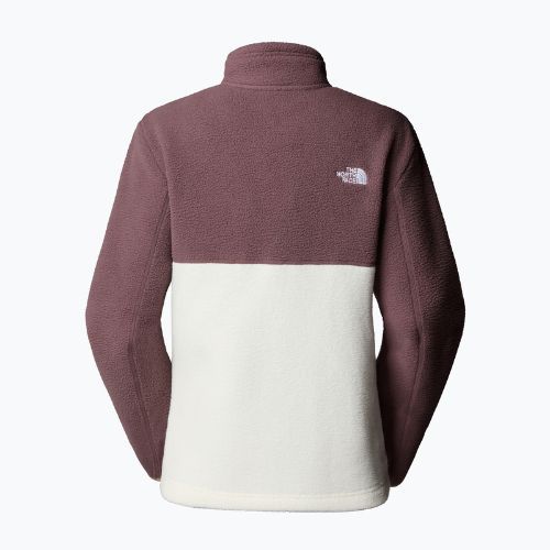 Bluza polarowa damska The North Face Yumiori Full Zip white dune/tawny quartz