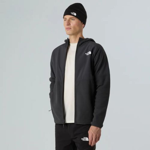 Bluza męska The North Face Glacier Heavyweight Full Zip HD asphalt grey/black