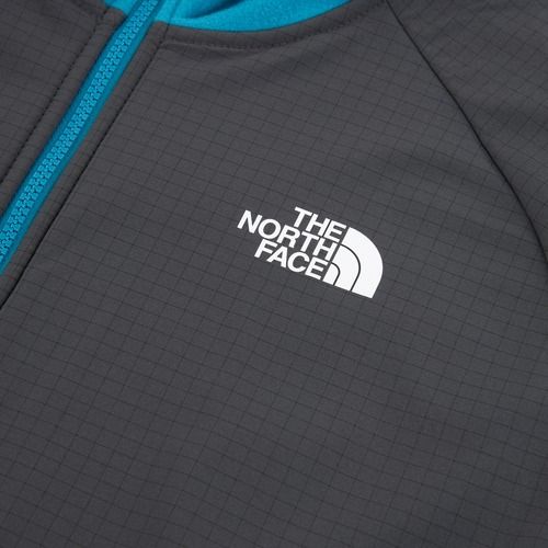 Bluza męska The North Face Glacier Heavyweight Full Zip HD dusk blue/asphalt grey