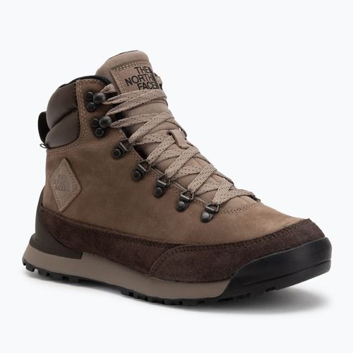 Buty męskie The North Face Back To Berkeley IV Leather WP demitasse brown/garnet