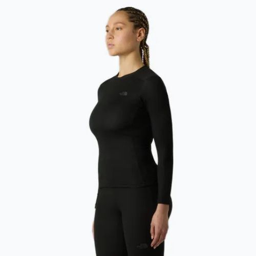 Longsleeve damski The North Face Easy Crew Neck black