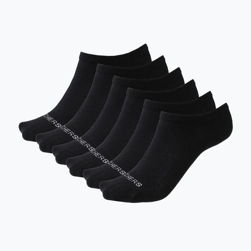 Skarpety damskie SKECHERS Non Terry Low Cut 6 par black