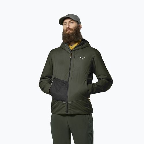 Kurtka hybrydowa męska Salewa Pedroc Tirol Wool Air Hybrid dark olive