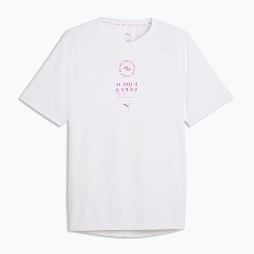 Koszulka treningowa męska PUMA Hyrox Dryelite Training Tee white