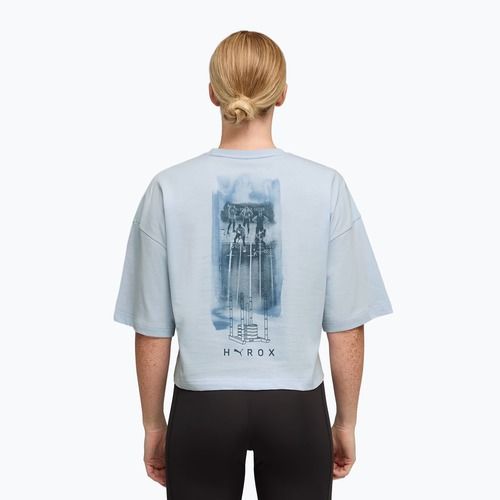 Koszulka treningowa damska PUMA x HYROX Cropped Lifestyle Tee gray